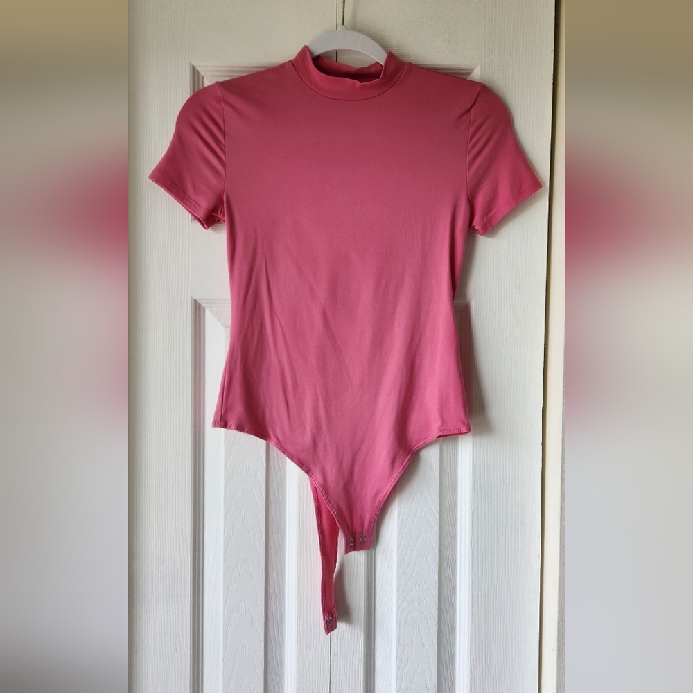 Pink bodysuit